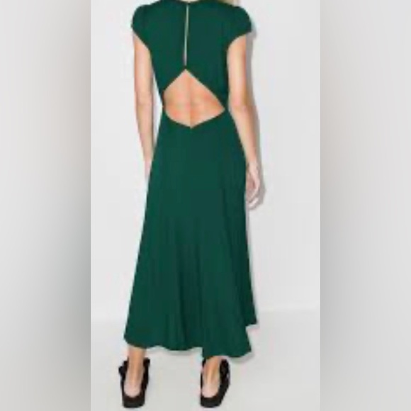 Reformation Gavin Emerald Midi Dress - Picture 4 of 8